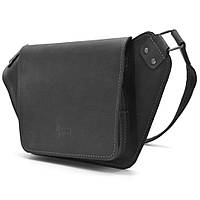 Кожаная сумка напоясная черная матовая кожа RA-8127-3md TARWA FE, код: 8345603