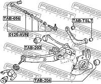 Сайлентблок подвески LEXUS HS (ANF10) / LEXUS CT (ZWA10_) 1998-2018 г.