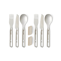 Набор столовых принадлежностей Sea to Summit Detour Stainless Steel Cutlery Set 2P 6 предметів (STS