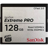 Картка пам'яті SanDisk 128 GB Compact Flash eXtreme Pro (SDCFSP-128G-G46D)