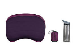 Надувна подушка Aeros Premium Pillow, 13х42х30см, Magenta від Sea to Summit (STS APILPREMLMG)