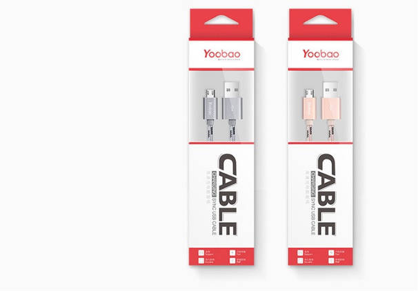 Кабель usb micro usb Yoobao, фото 2