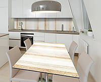 Наклейка 3Д виниловая на стол Zatarga «Вертикальный мрамор» 650х1200 мм для домов, квартир, с BK, код: 6439853