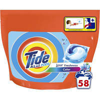 Капсулы для стирки Tide Все-в-1 Touch of Lenor Fresh Color 58 шт. (8001841640204) MM