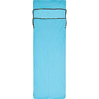 Вкладыш в спальник Sea to Summit Breeze Sleeping Bag Liner, Rectangular w/ Pillow Sleeve, Blue Atoll (STS