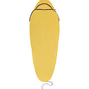 Вкладиш в спальник Sea to Summit Reactor Sleeping Bag Liner, Sulfur Yellow, Standart, Mummy w/ Drawcord, 198 см (STS