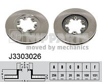 Тормозной диск KIA BESTA / MAZDA E (SR1) / KIA RETONA (FK) 1978-2008 г.