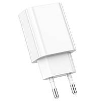 Мережевий зарядний пристрій BOROFONE BA65A Single port PD20W charger White hmt