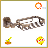 Мильниця Qtap Liberty настінна QTLIBANT1156 Antic Bronze