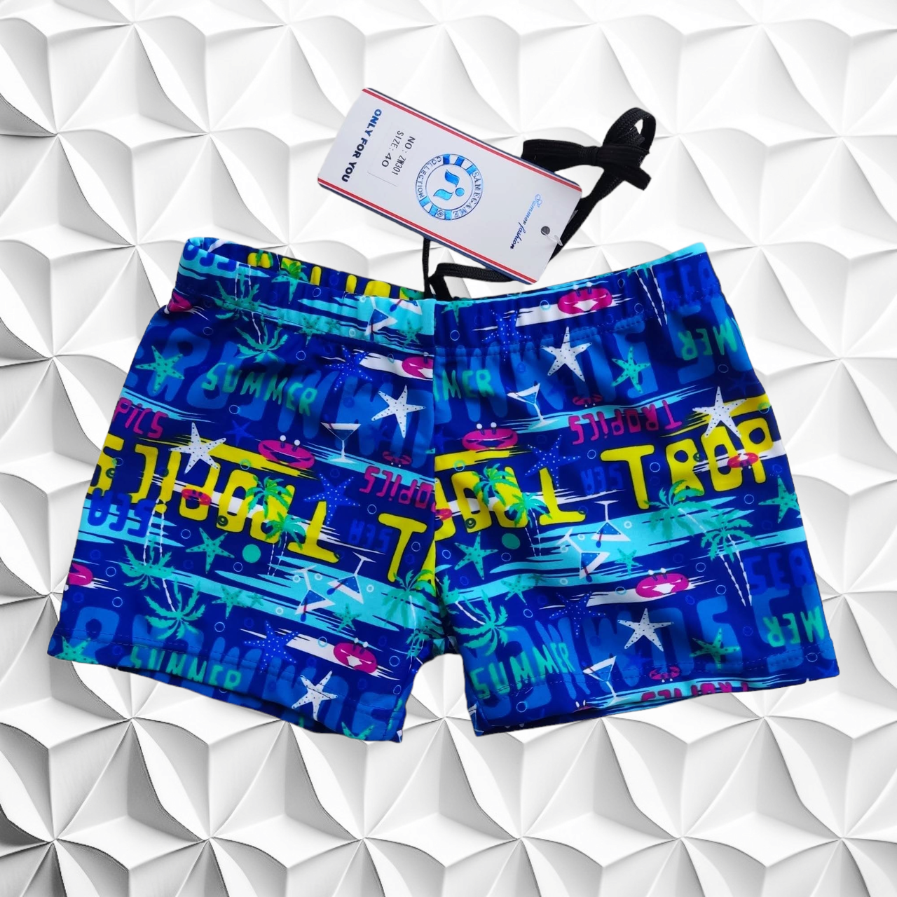 Шорты-Плавки мужские Samegame 301-2 электрик (В НАЛИЧИИ ТОЛЬКО 48 50 52 54 56 размер )