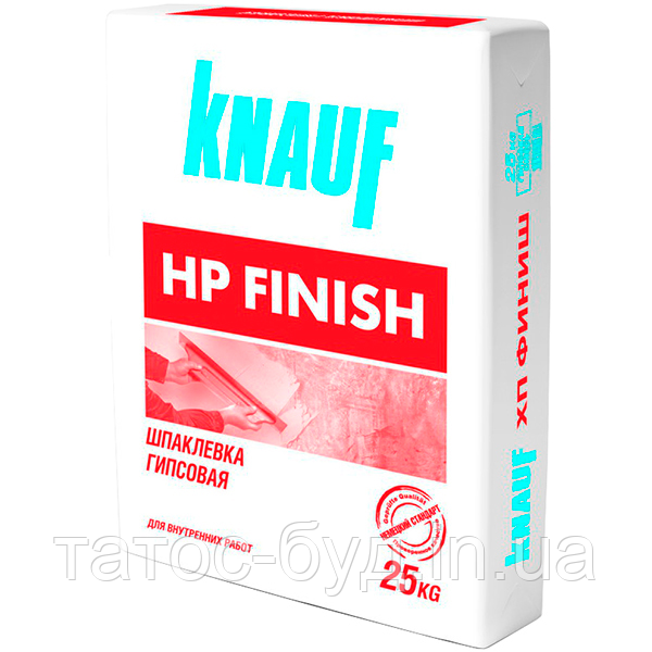 Шпаклівка Гіпсова Фініш HP Knauf, 25 кг