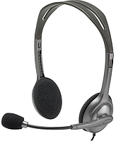 Гарнитура Logitech Stereo Headset H110 (5747279) GM, код: 7288547