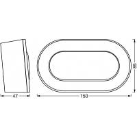 Ночник LEDVANCE LINEAR LED CLOCK (4058075747906) e