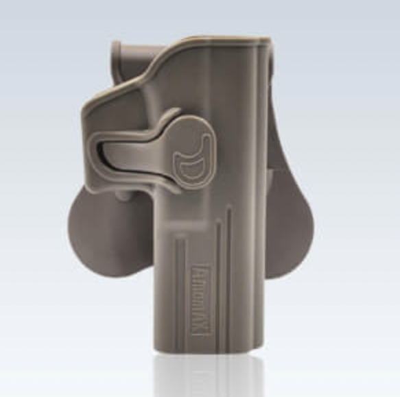 Кобура пластикова Amomax для Glock 17/19/22 Койот AM-G17G2F