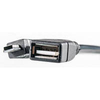 Переходник USB 2.0 Mini 5P to AF OTG 0.1m PowerPlant (KD00AS1234) e