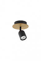 Точечный светильник TOP WOOD 1 BK TK-Lighting 3290 MY, код: 6954993