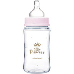 Пляшечка для годування Canpol babies Royal Baby з широким отвором 240 мл Рожева (35/234_pin) e