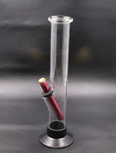 Бонг скляний (31см) для куріння сухих субстанцій ☘️ SW-4