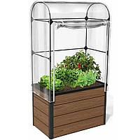 Мини-теплица для растений Keter Maple Green House коричневый 249295