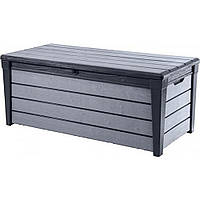 Ящик-сундук Keter Brushwood Storage Box 455 л антрацит/серый 230418