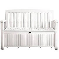 Скамья-сундук Keter Patio Bench 227 л белый 253818