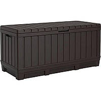 Ящик-сундук Keter Kentwood Storage Box 350 л коричневый 249461