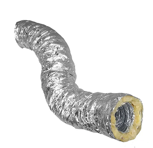 Труби для розподілу гарячого повітря від каміну по кімнатам Termoflex 150mm 5м