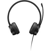 Наушники Lenovo USB-A Wired Stereo On-Ear Black (4XD1K18260) b