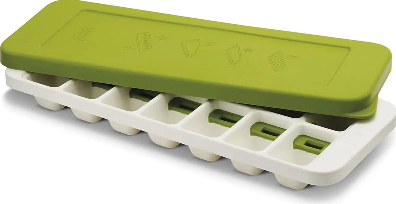 Форма для льоду з кришкою Joseph Joseph QuickSnap Plus 13х31х3 см зелена
