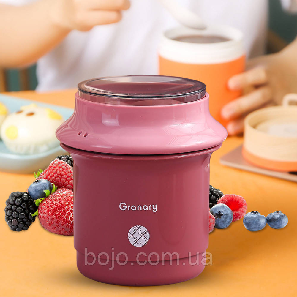 Термо-ланч-бокс "Granary" для супів та каш, Малиновий (WAN)