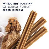 Лакомство для собак Club 4 Paws Premium дентал стикс для средних пород 77 г (4820215363228) b