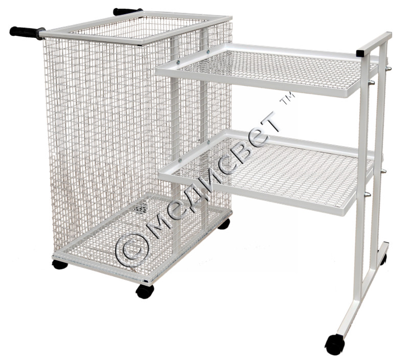 Тележка для грязного и чистого белья ТГБ передвижная: продажа, цена в ...