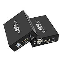 HDMI KVM-удлинитель через Cat 5e Cat 6 1080P HDMI USB KVM-удлинитель передачи с поддержкой Loop Out