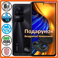 Смартфон Xiaomi Poco F4 NFC 6/128Gb Black - Global Version (Подарок Bluetooth Наушники)