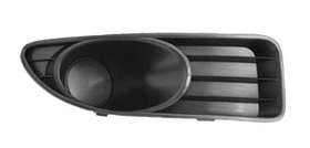 Заглушка протитуманної фари Fiat Linea 07-13 права Fps чорна текстура
