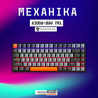 Механічна клавіатура Ігрова з підсвіткою Machenike K500A-B84 Красные свичи