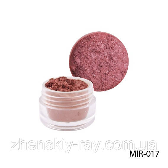 Темно-кораловий пігмент для гелю й акрилової пудри