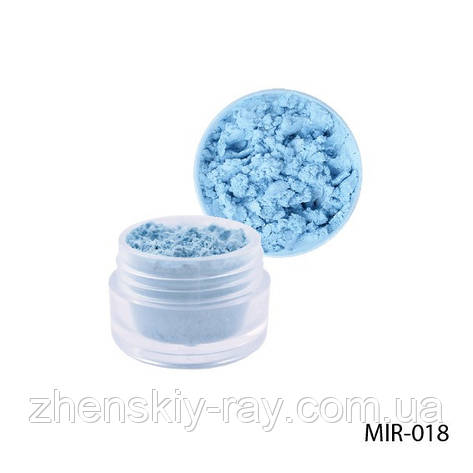Блідо-блакитний пігмент для гелю й акрилової пудри, фото 1