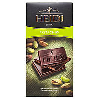 Черный шоколад Heidi с фисташками 80 грамм