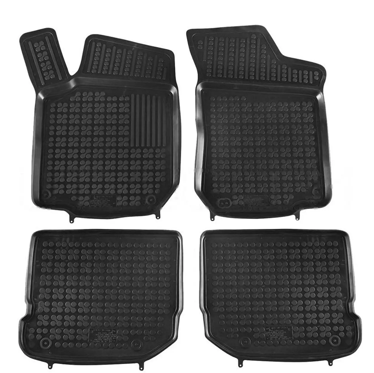 Коврики салону гумові  SEAT Leon I 1999-2005, Toledo 1999-2004  Rezaw-plast   (RP 202003), фото 1