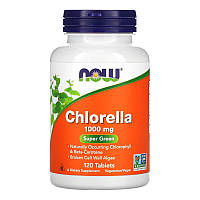Хлорелла NOW Chlorella 1000 mg (120 табл)