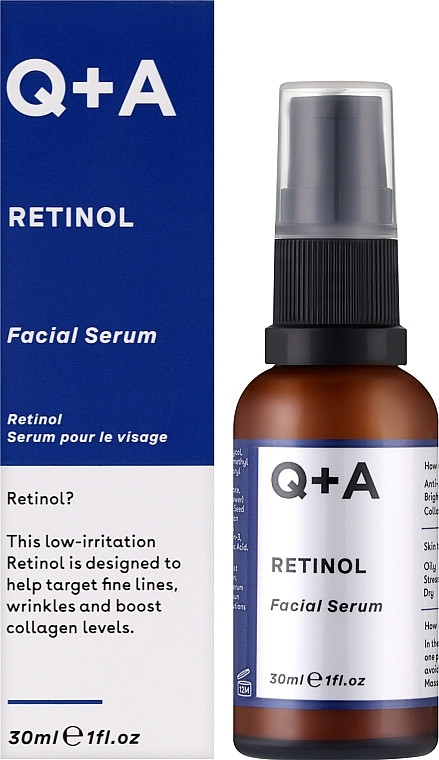 Сироватка з ретинолом Q+A Retinol Serum