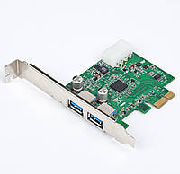 Картка розширення, PCI-Express на 2 USB 3.0 порти Gembird UPC-30-2P — Vida-Shop