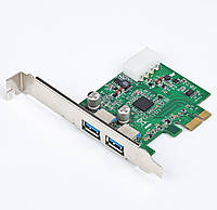 Карта расширения, PCI-Express на 2 USB 3.0 порта Gembird UPC-30-2P - Lux-Comfort