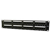 Патч панель, Cat 5e, 48 портов, UTP Cablexpert NPP-C548CM-001 - Lux-Comfort