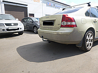 Фаркоп Volvo S40 2004-2012 (Вольво S40) оцинкованный, без подрезки бампера