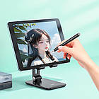 Стилус HOCO GM111 4в1 для планшета/смартфона Чорний. Універсальний стилус для ємнісних екранів, фото 3