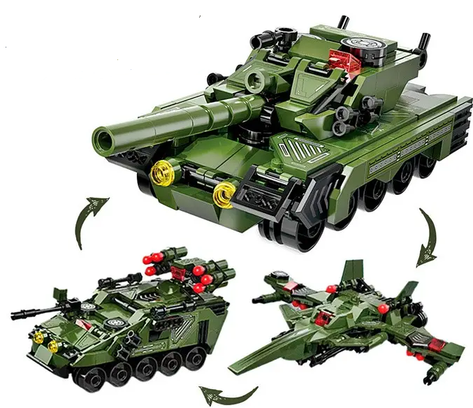 Конструктор трансформер Військовий (42112), фото 1