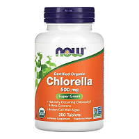 Хлорелла NOW Chlorella 500 mg (200 табл)