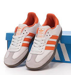 Жіночі кросівки Adidas Samba OG демісезонні кеди весна-літо-осінь. Живе фото. Адідас самба